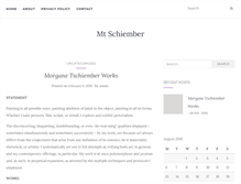 Tablet Screenshot of mtschiember.com